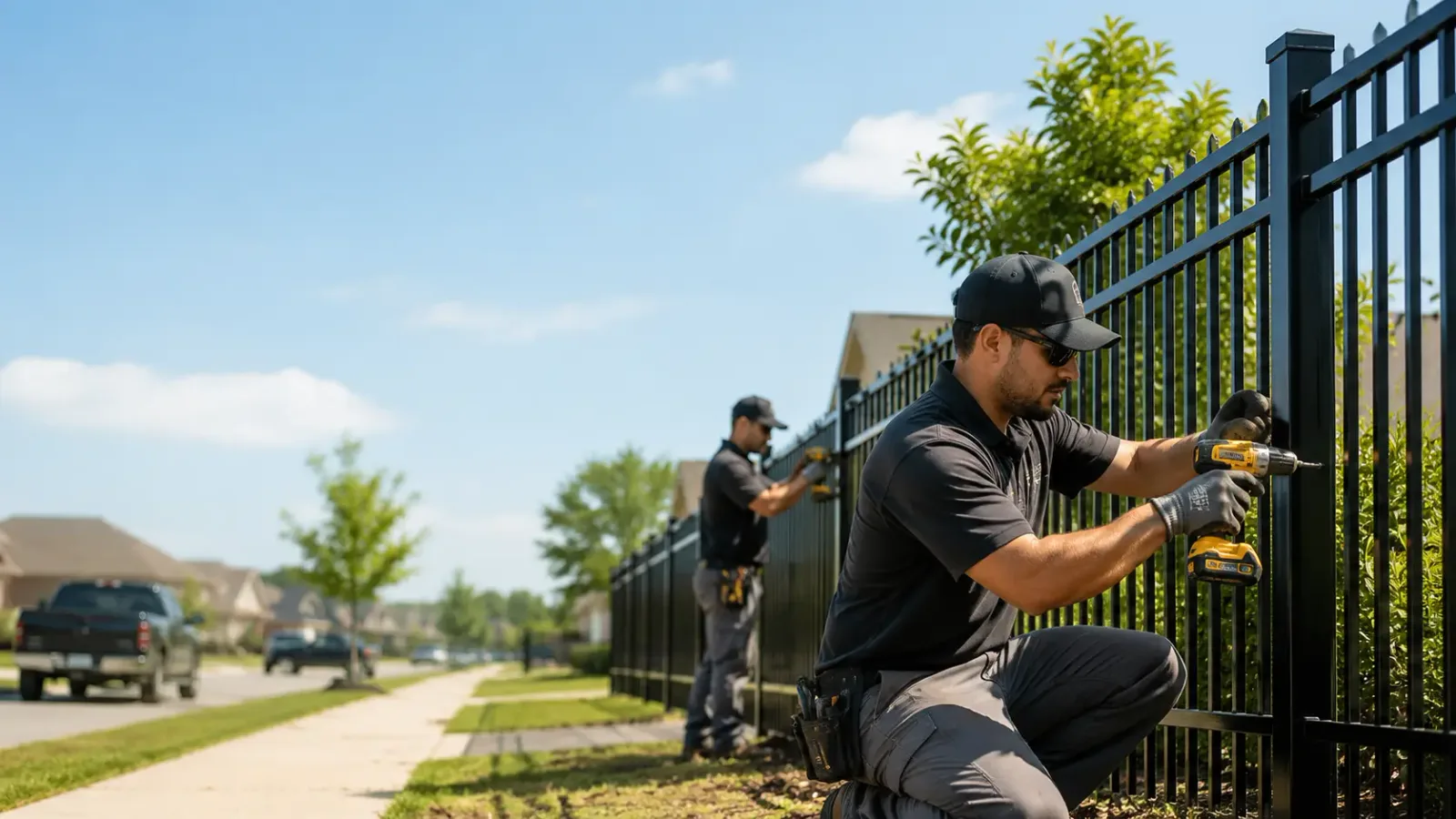 Metal Fence Installation in Millstone Township, NJ